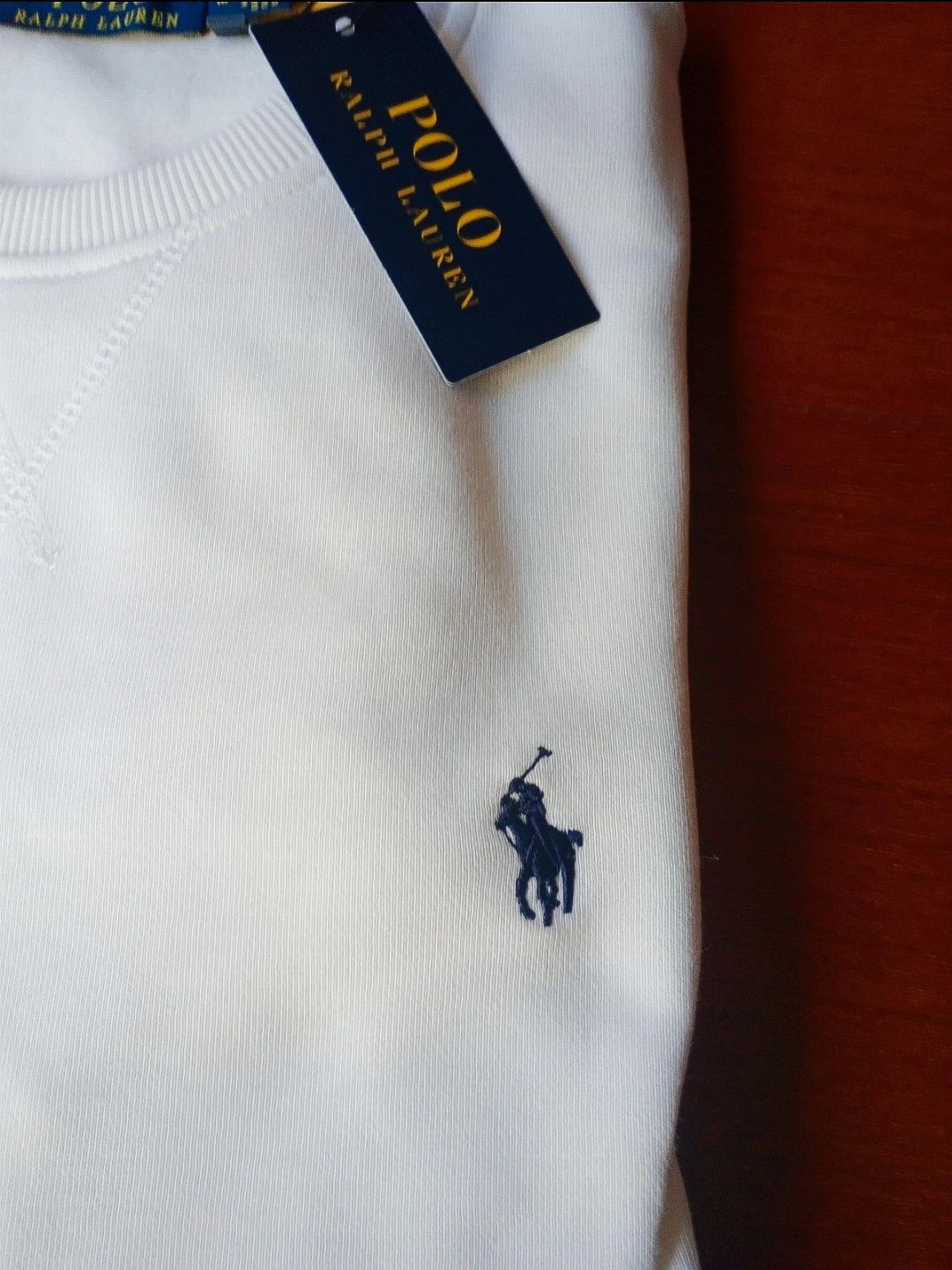 Sweat Ralph Lauren sem capuz