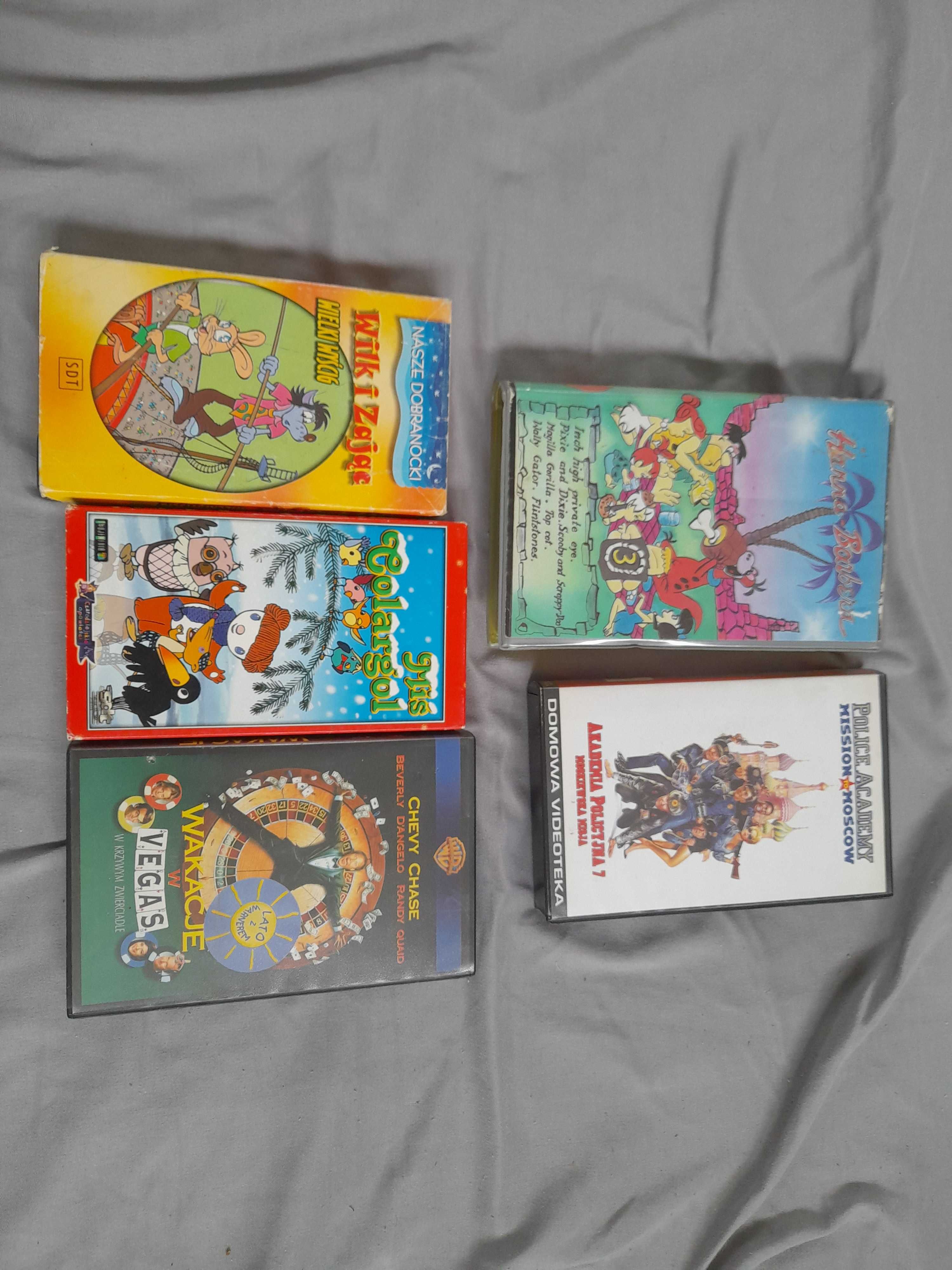 Kasety VHS w dobrym stanie
