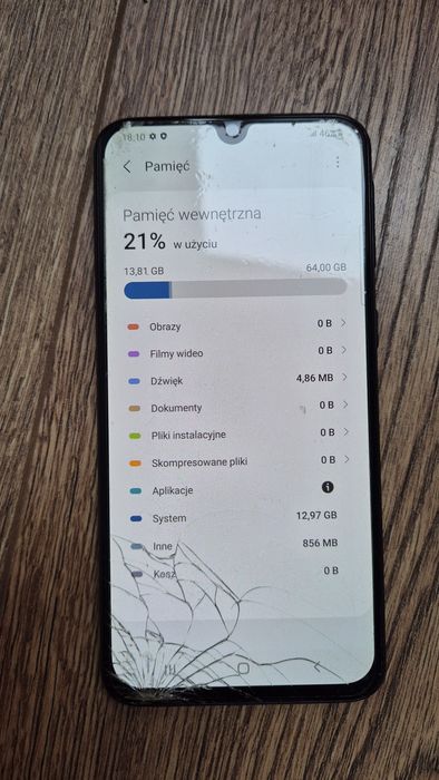 Samsung Galaxy A40 i oryginalne etui.  SM-A405FN/DS