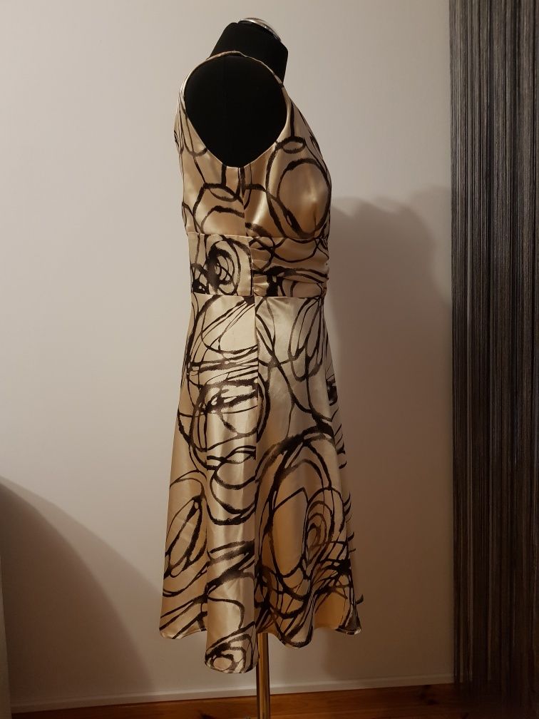 Letnia wizytowa sukienka rozmiar XL,  44