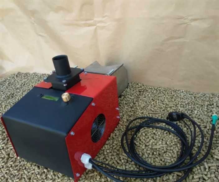Автоматическая пеллетная горелка 30кВт - Работает на агро пеллете