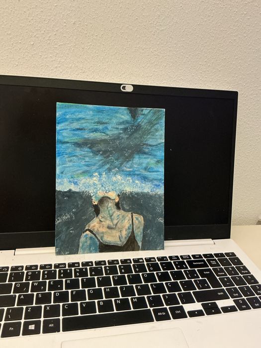 Pintura expressiva tela/quadro