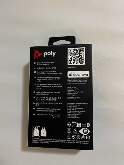 Poly Voyager Legend 50 headset / auricular