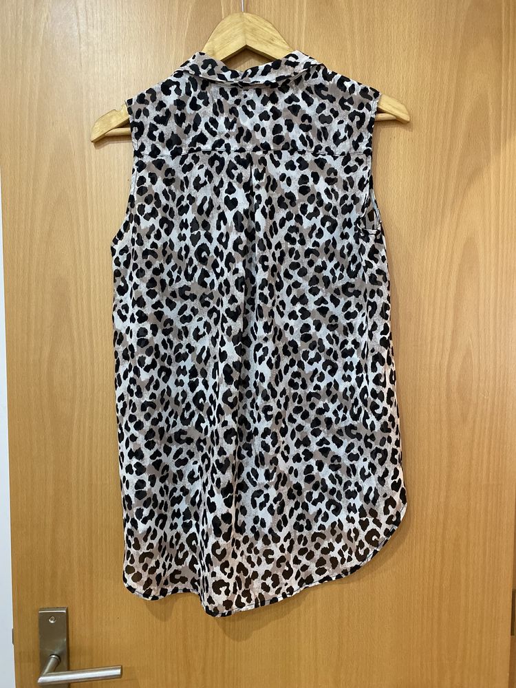 Camisa Blusa Leopardo