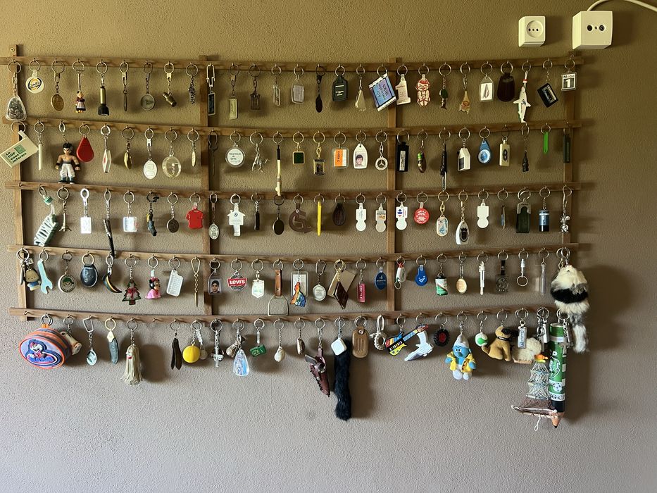Coleção de porta chaves