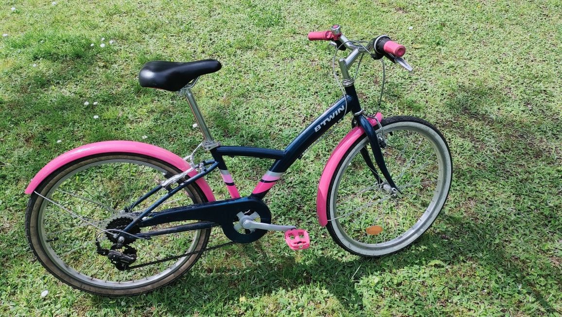 Rower Betwin Oryginal 500, rower dla dziewczynki 24 cale
