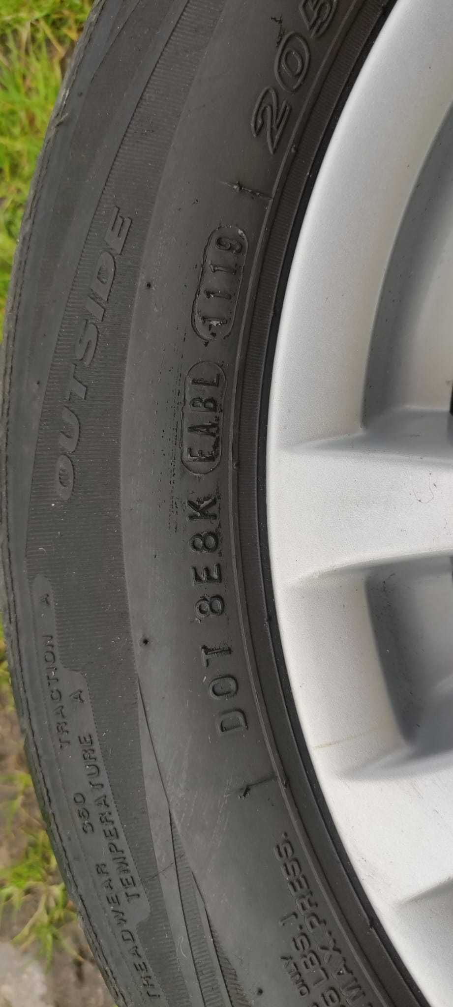 Alufelgi z oponami BMW 16