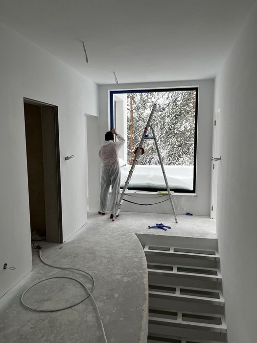 Malowanie, zabudowy gk, gładź