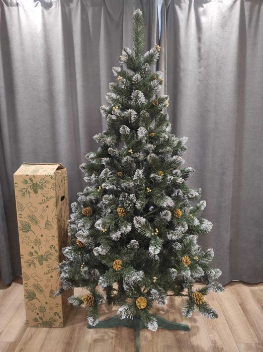 ТОП ПРОДАЖ‼️ Ялинка Кармен з шишками  1,0-2.2м елка искусственная