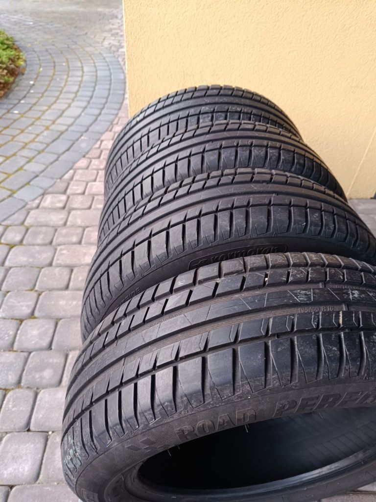 Sprzedam opony letnie Kormoran 195/60 R16. Znikome zużycie.Dot.5021.