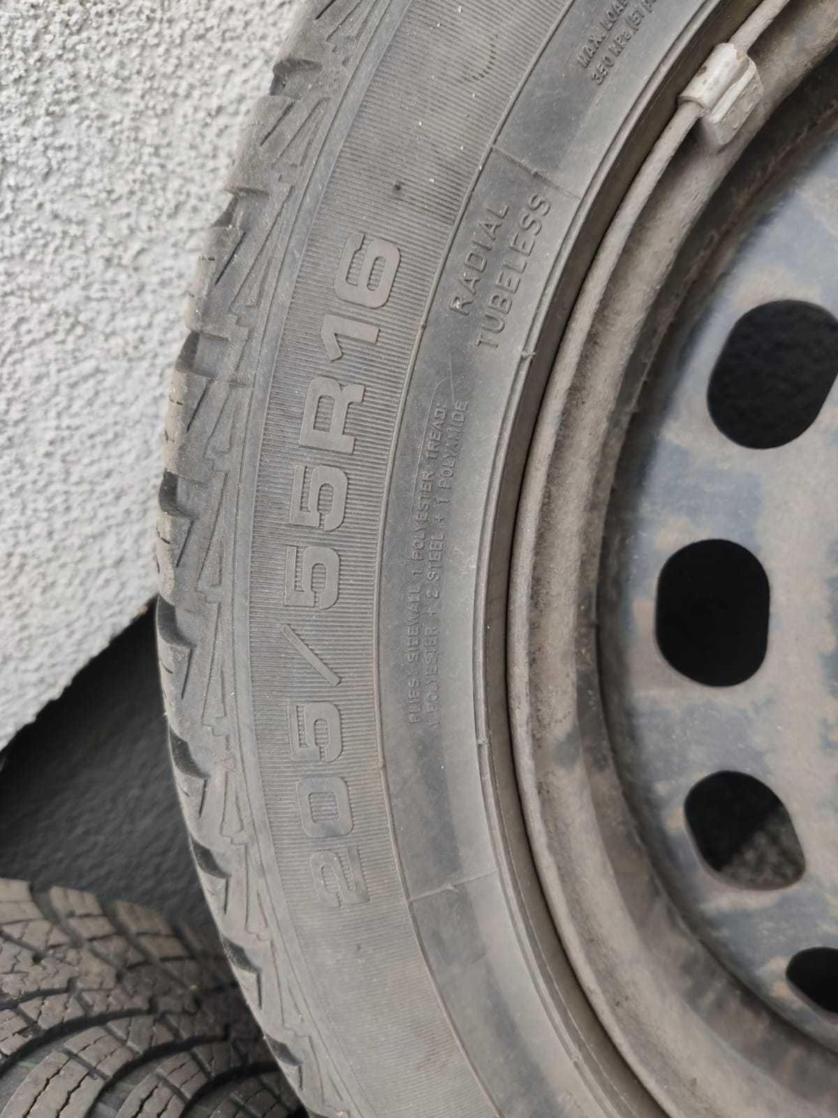 Komplet opon z felgami 205/55R16 400zl