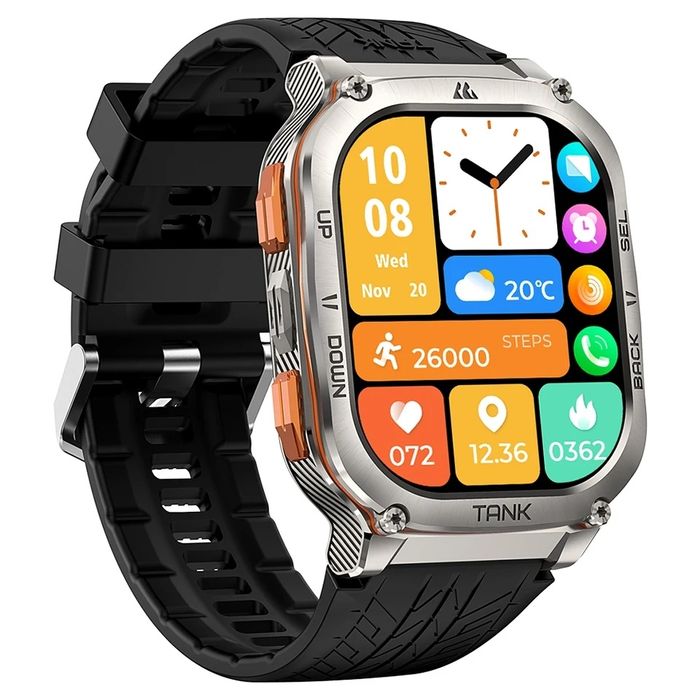 Тактические смарт часы Kospet TANK M3 Ultra + GPS+ Compass