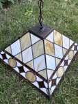 Lampa witrażowa używana