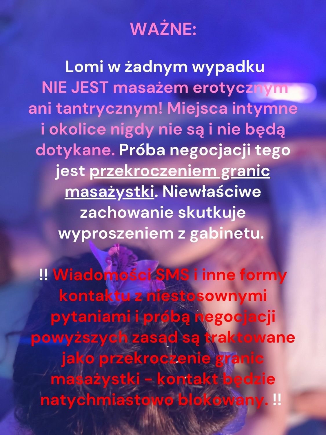 Masaż Lomi Lomi Nui relaksacyjny