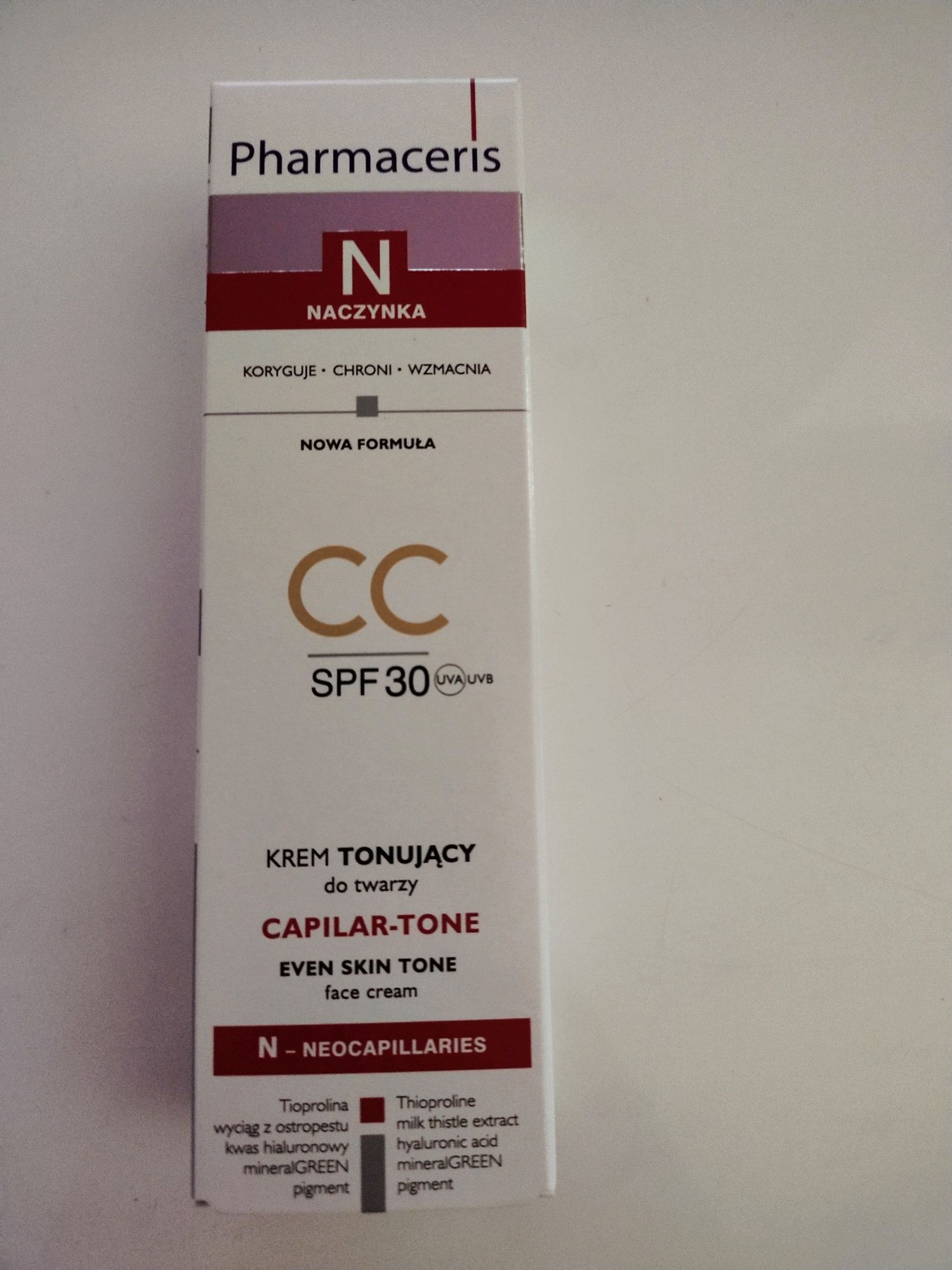 Pharmaceris krem CC  Capilar Tone spf 30