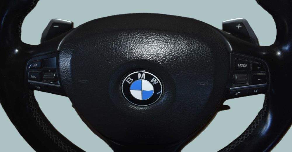 Volante Bmw pack M aquecido  F10/F11/F07 com patilhas