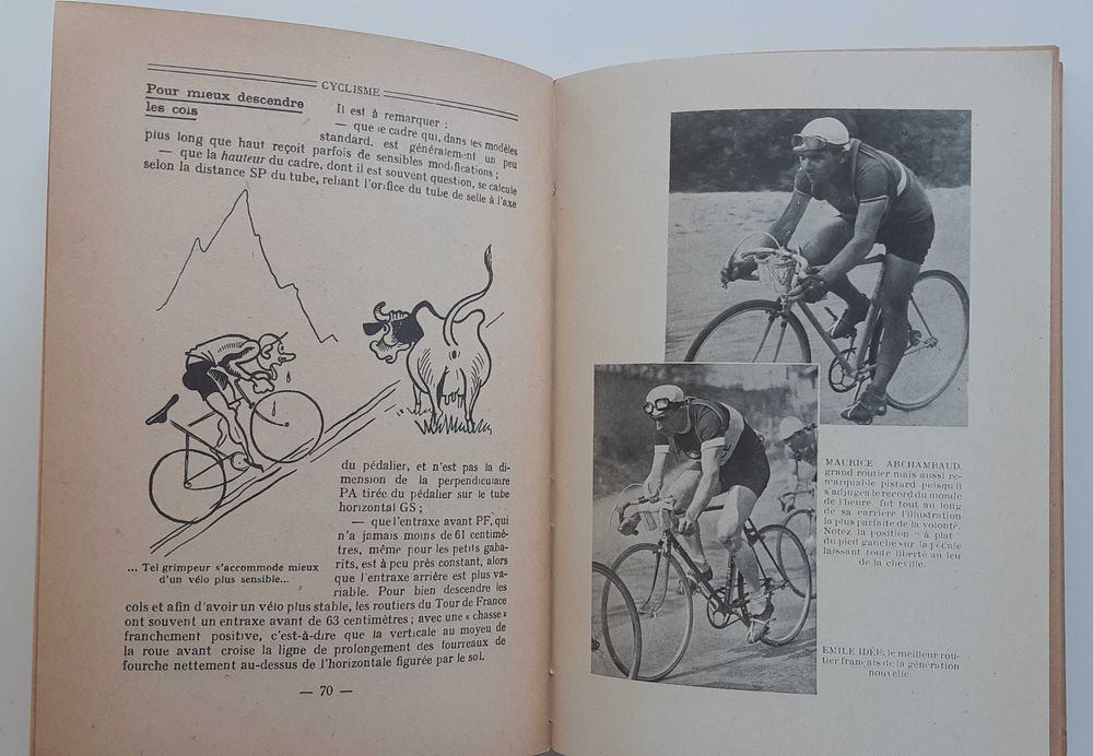 Livros Antigos de Desporto - Le Cyclisme e Football Europeen