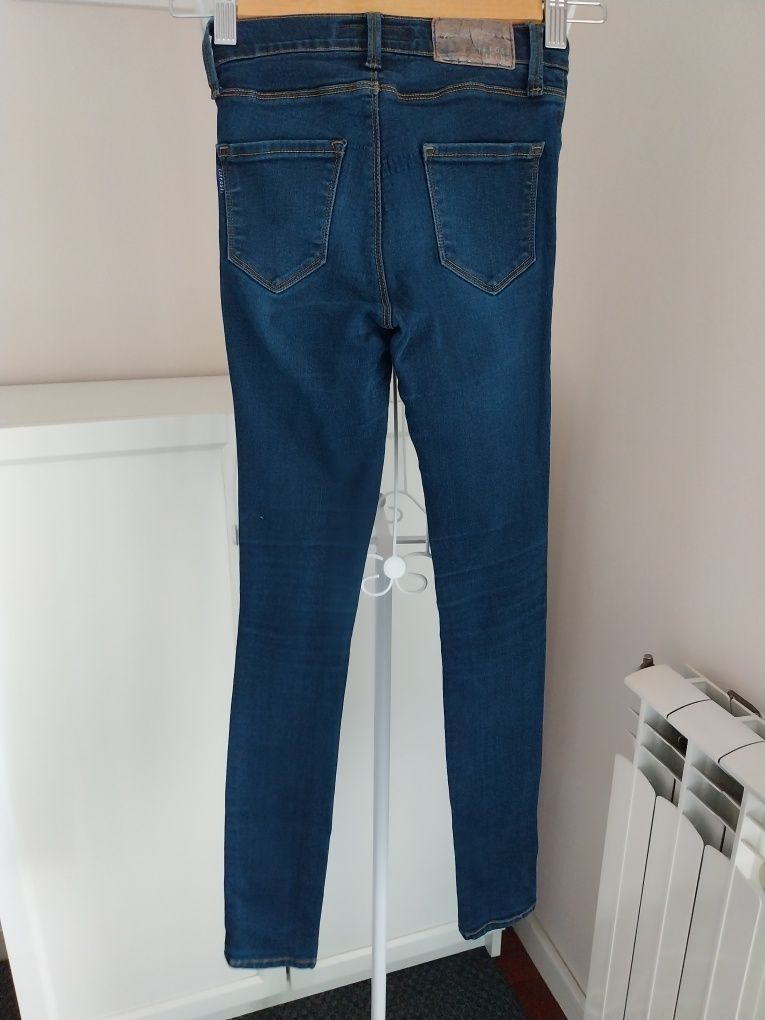 Skinny Jeans, azul escuro, Tiffosi, Vestem 6/7 anos, bom estado