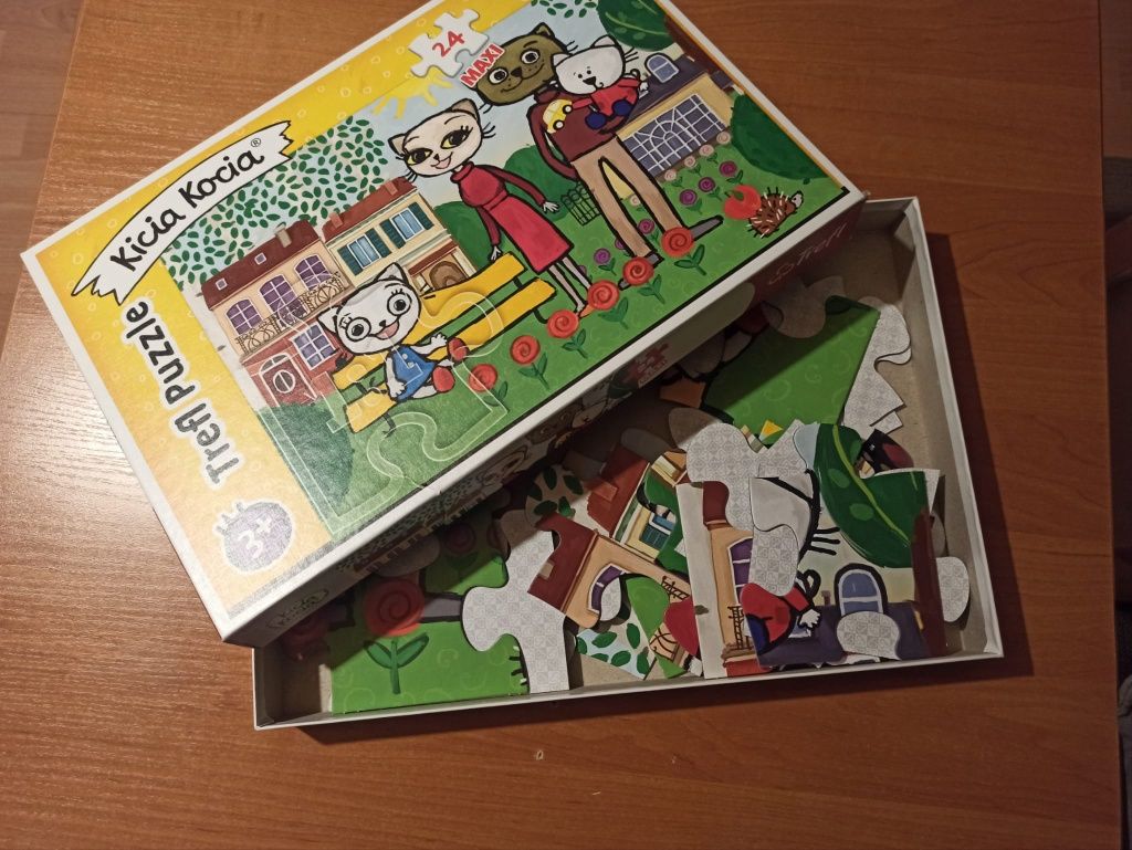 Puzzle Kicia Kocia maxi 24 elementy