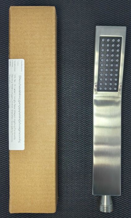 Nowa Słuchawka Prysznicowa Chrom (Nie Plastik)