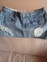Spódnica damska jeans