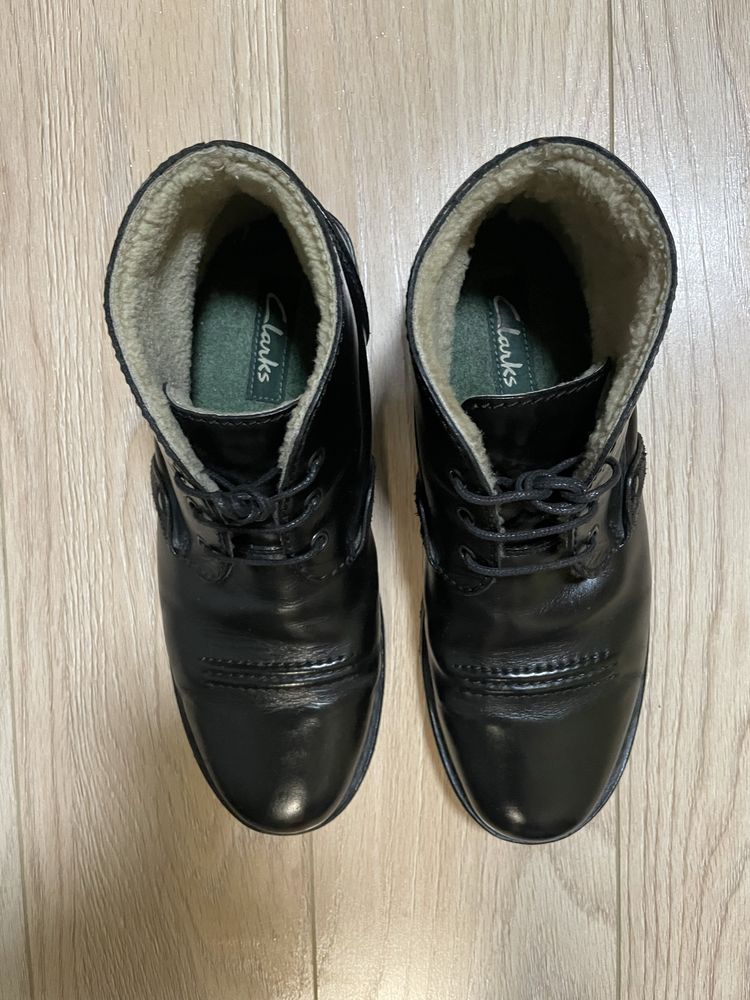Чоловічі шкіряні черевики Clarks. Оригінал