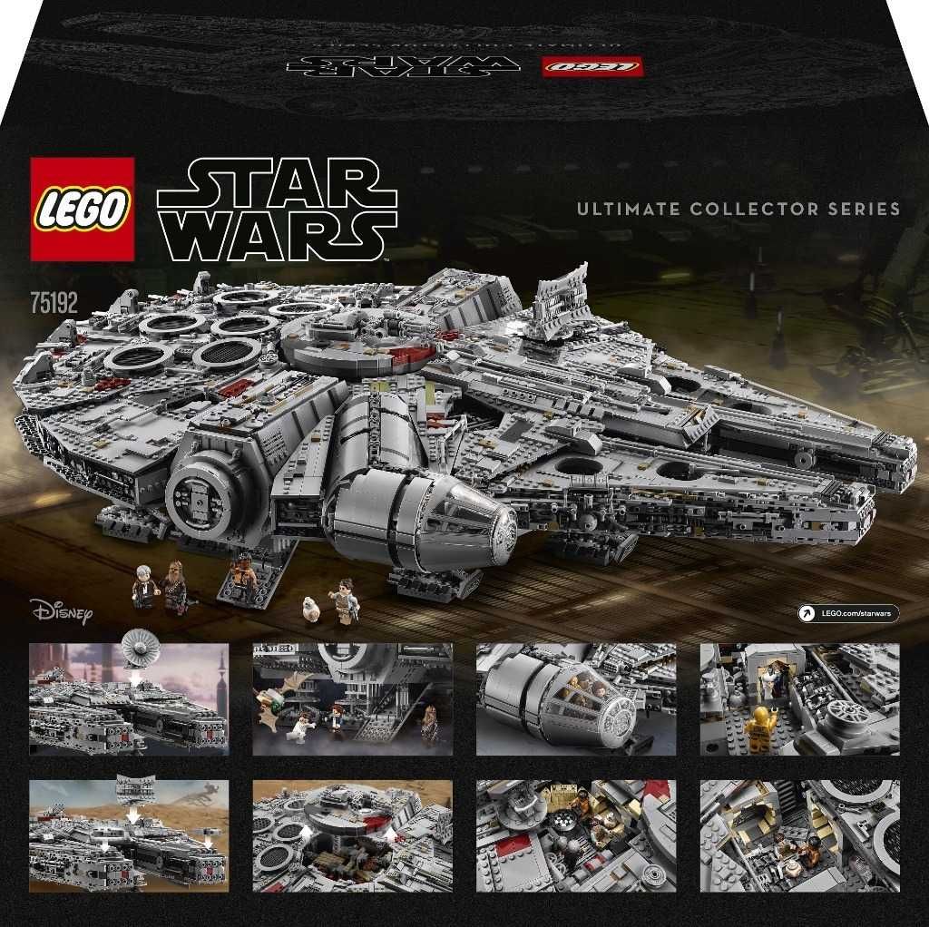 Super Cena - LEGO 75192 Star Wars Sokół Millennium