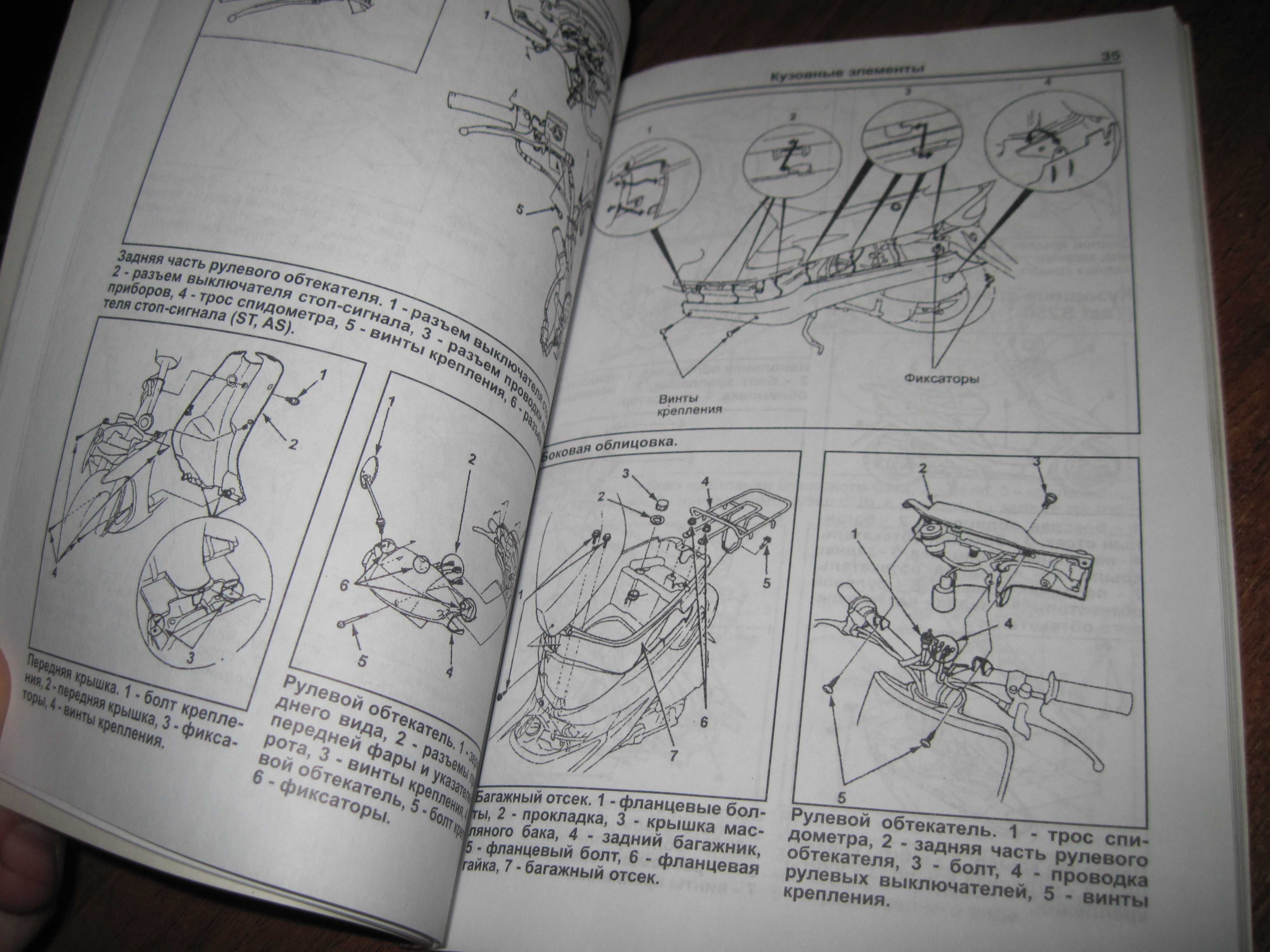 Книга Хонда. Скутеры Tact & Dio
