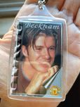 David Beckham (Keychain Chaveiro - Manchester United Keyring Futebol)