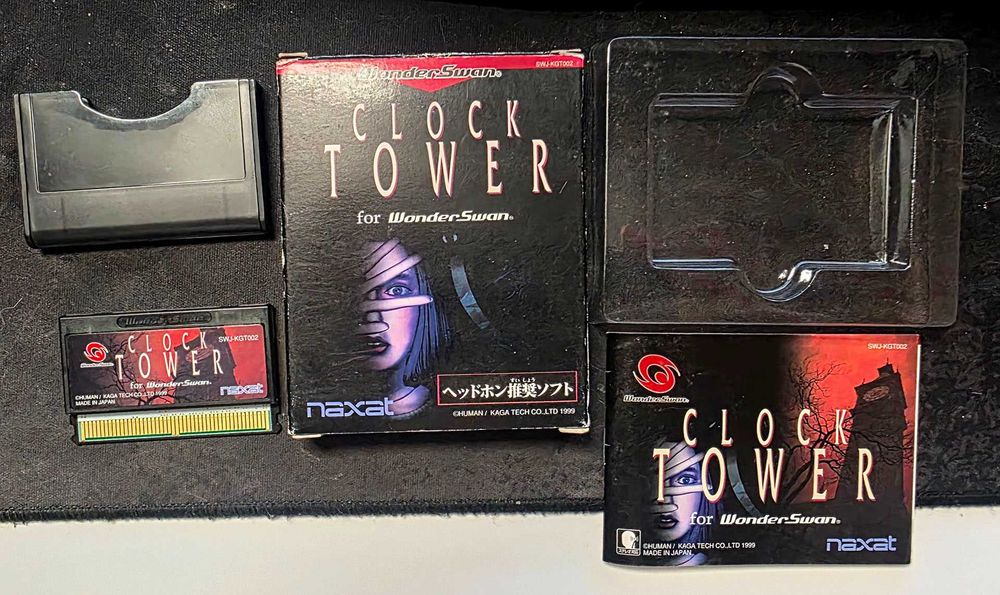 UNIKAT! Kompletny Clock Tower na konsolę Wonderswan