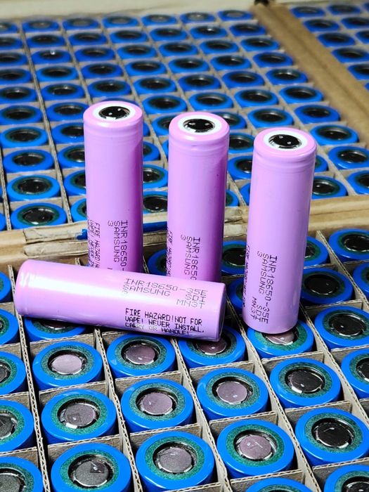 ОПТ! Акум тестовані Samsung 18650 35E 3500mAh ном напруга 3,65В
