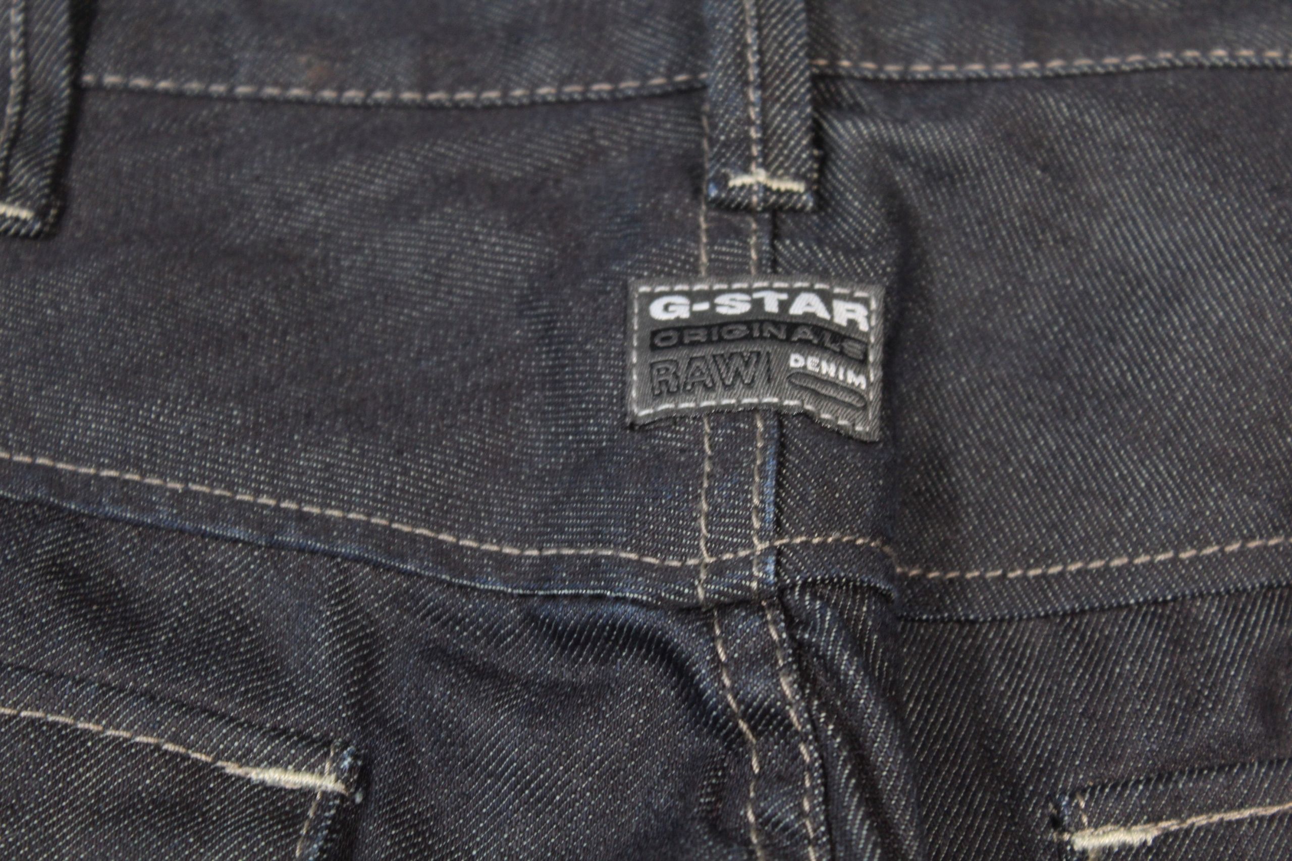 G-Star Raw 3301 Loose Spodnie Jeans W33 L36 Bdb