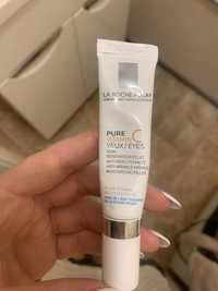 La roche-posay pure vitamin c eyes антивіковий крем для контуру очей