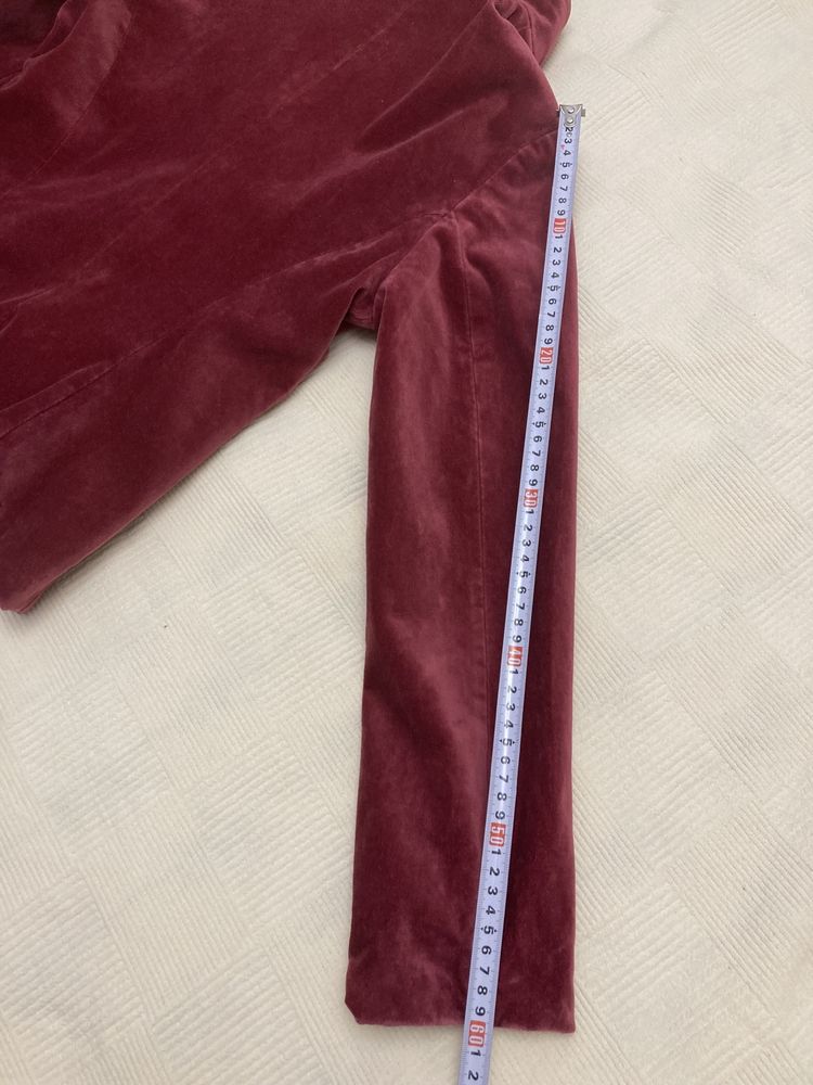 Дизайнерський бархатний велюровий костюм жакет пиджак юбка спідниця
