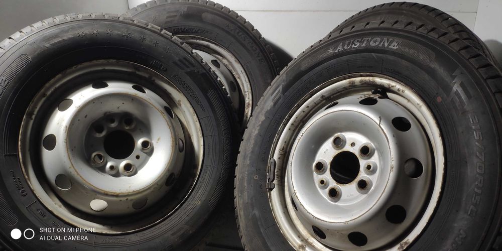 Koła opony felgi 215/70R15C AUSTONE zimowe bus komplet 4szt ducato