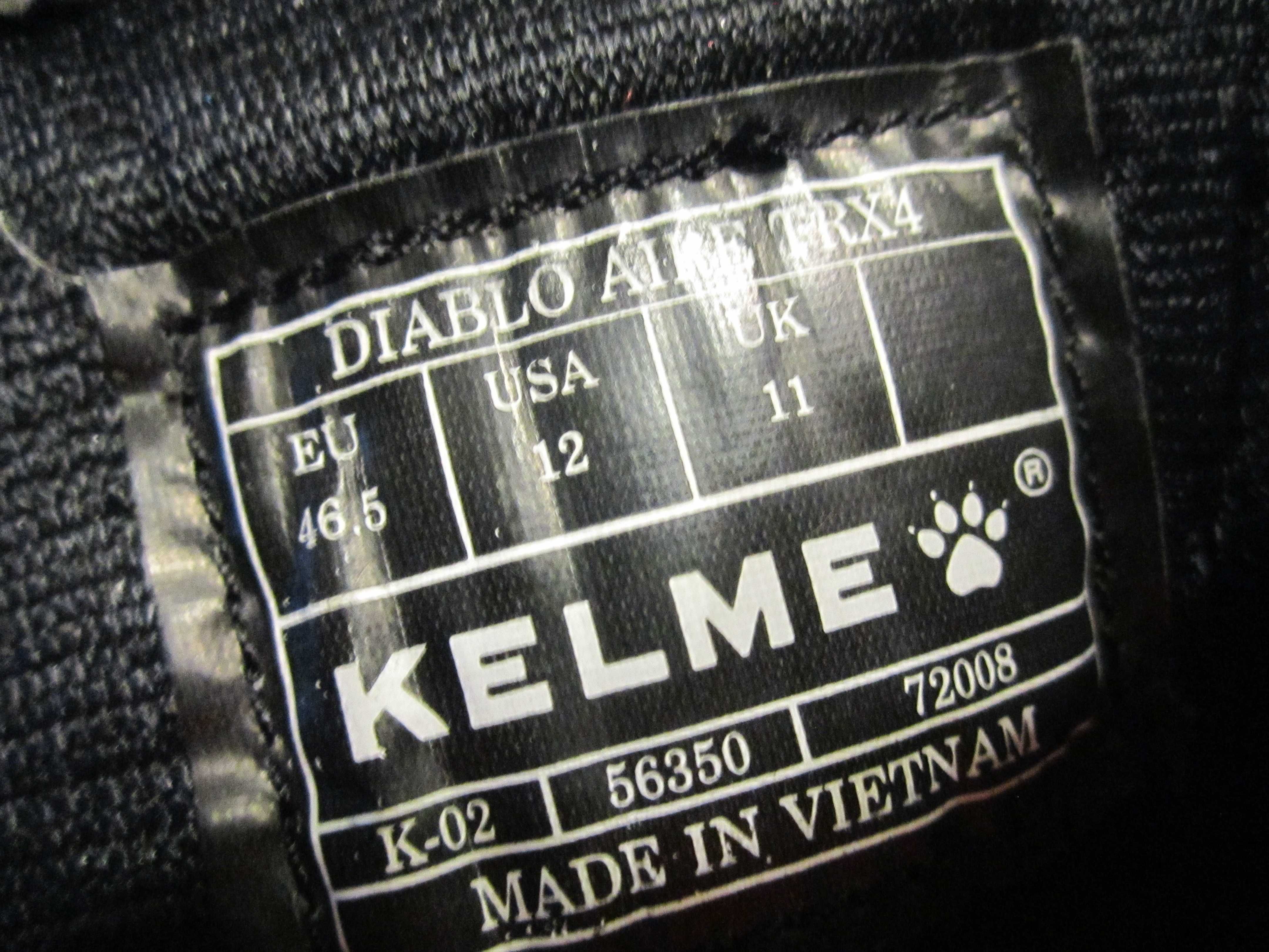 Профессиональные кожаные бутсы KELME 46-47 размера