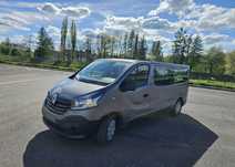 Wynajem bus 9 osobowy, wypożyczalnia, Renault Trafic long full AC