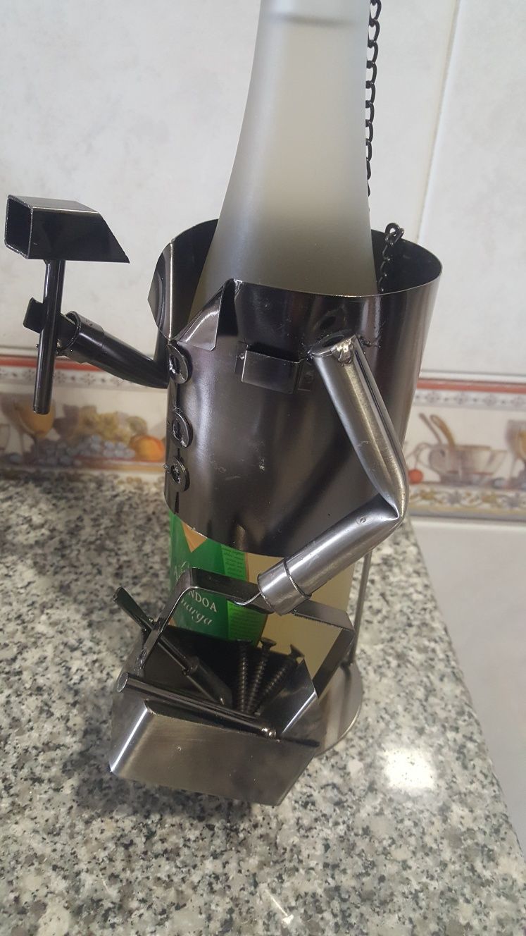suporte para garrafa