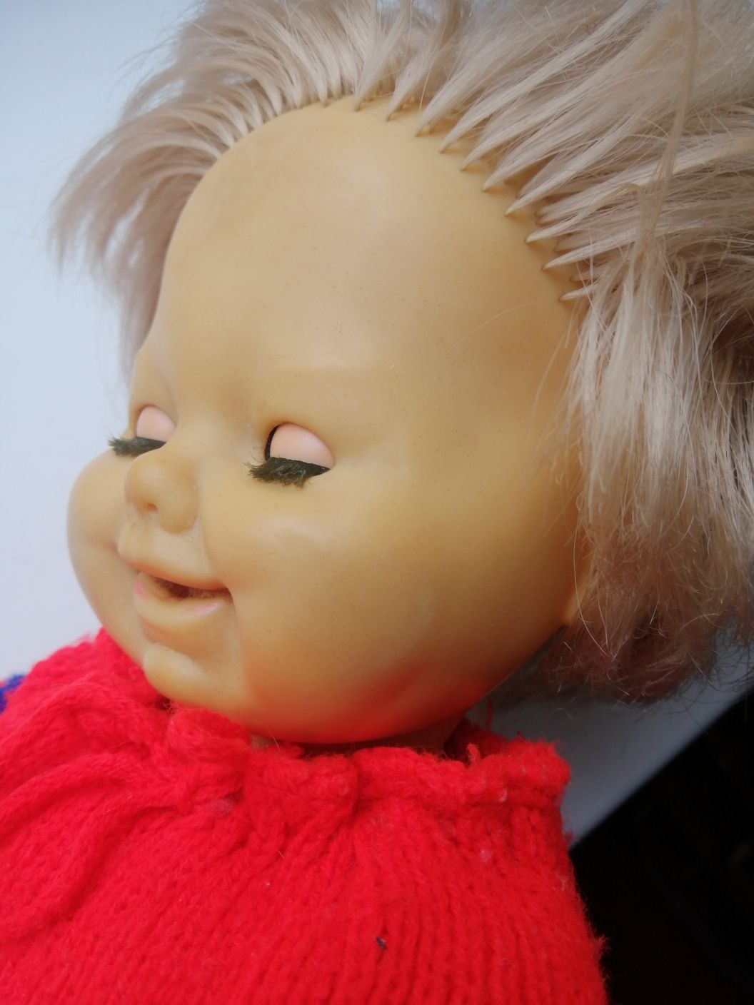 Кукла Schildkrot черепашка мальчик лялька анатомическая гдр винтажная