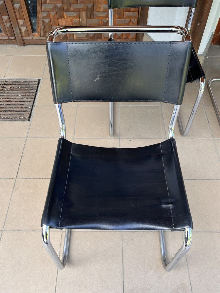 Thonet S33 Mart Stam, Bauhaus, krzesło 1 z 4