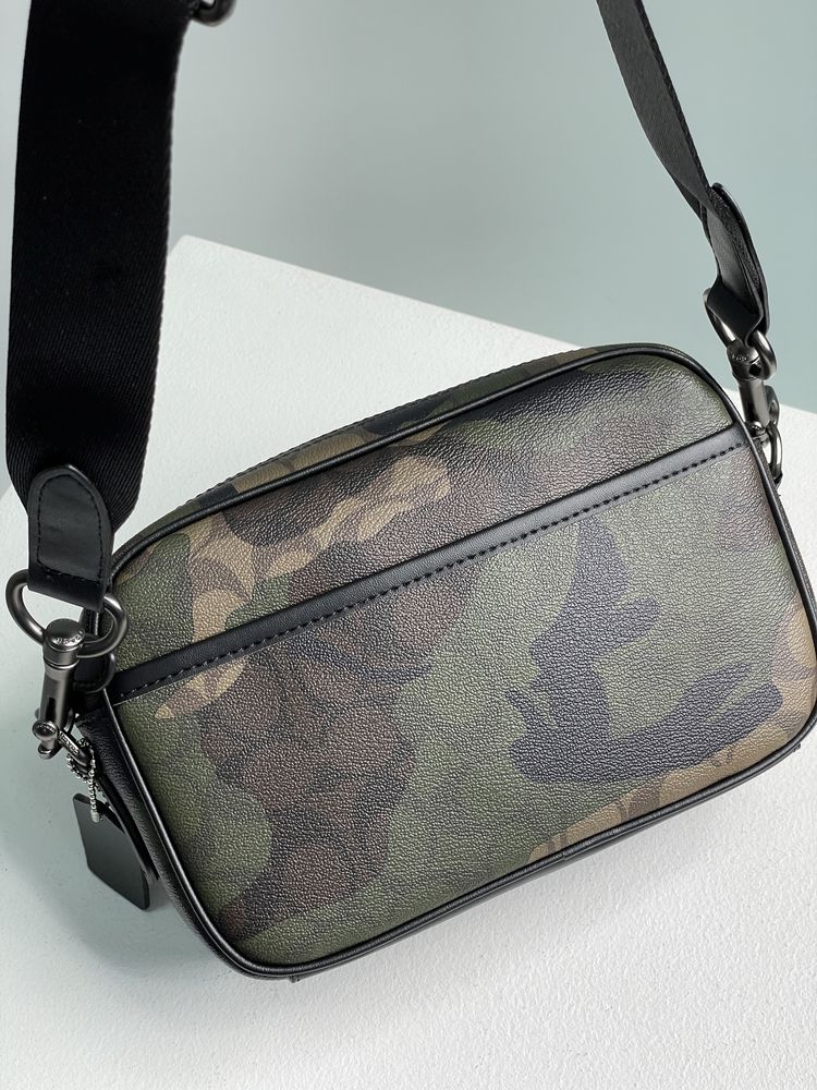 Чоловіча сумка Coach мужская сумка мессенджер барсетка слинг кроссбоди
