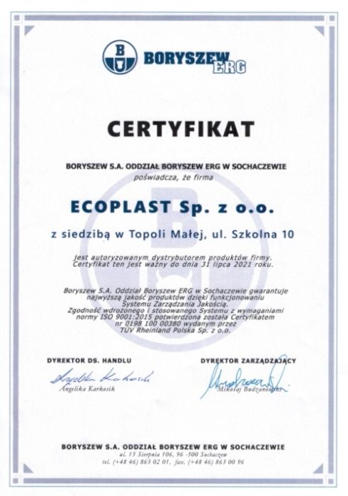 Beczka beczki do kiszenia Boryszew polska atesty 45 l nowa