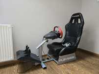 Zestaw Fotel Playseat Evolution black actifit wyścigowy ferrari
