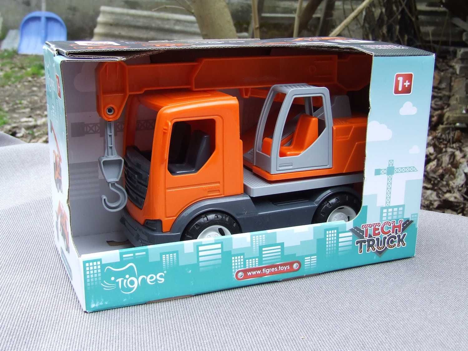 Кран будівельний Wader/подарунок/Арт. 39890/якісний/tech truck
