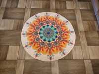 Nowy dywan okrągły 80 cm