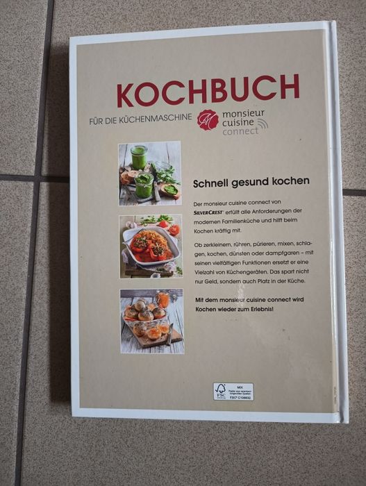 Książka z przepisami na Lidlomix po niemiecku