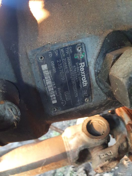 ładowarka case 21E 08r skrzynia rozdzielcza mechanizm róznicowy