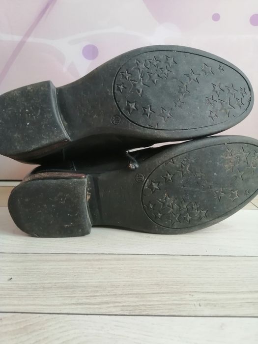 Ботинки, Кожаные, 40