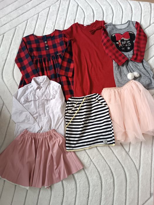 Paka ubrań dziewczynka 134/140