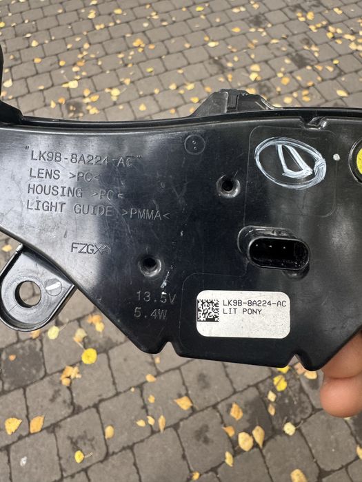 Емблема лед поні mustang mach e gt LED PONY